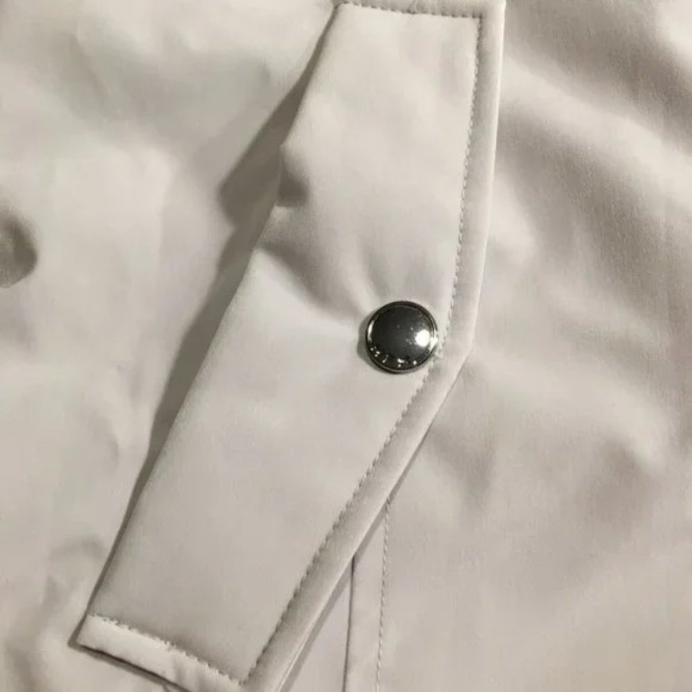 HFX Womens All Weather Hooded Coat--Cement - Picture 9 of 12